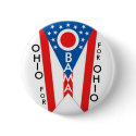 OHIO FOR OBAMA Button by elfyboy OHIO FOR OBAMA Button