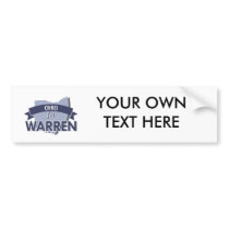 OHIO FOR WARREN -.png Bumper Sticker