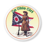 Ohio Girl, Annie Oakley Fridge Magnet