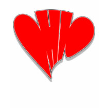 Ohio heart shirt F/B