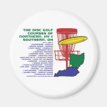 Ohio Kentucky Disc Golf Magnet