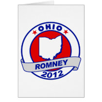Ohio Mitt Romney Greeting Card