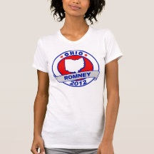 Ohio Mitt Romney Tee Shirts