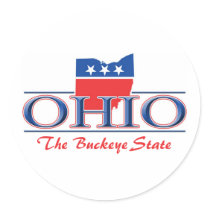 Ohio Patriotic Stickers
