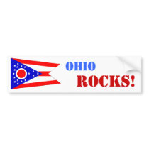 Ohio ROCKS! bumper stickers by WRDGateway Ohio ROCKS! bumper stickers