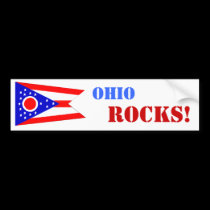 Ohio ROCKS! bumper stickers by WRDGateway Ohio ROCKS! bumper stickers