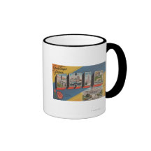 Ohio (State Capital/Flower) - Large Letter Scene Mug