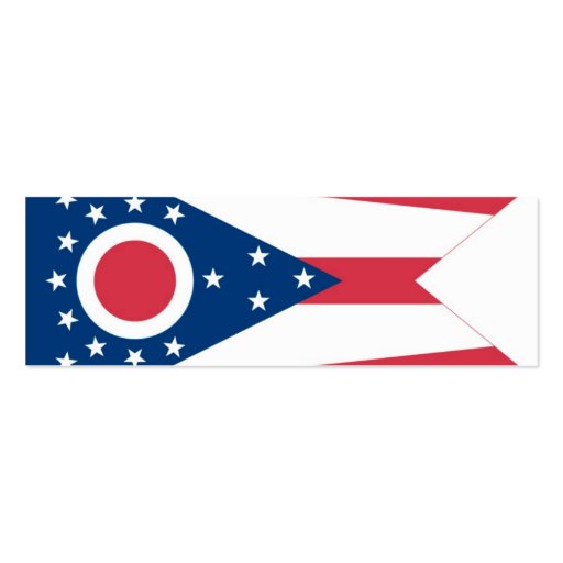 Ohio State Flag Business Cards (back side)