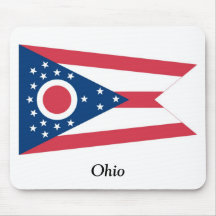 Ohio State Flag Mouse Mats