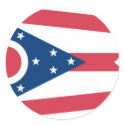 Ohio State Flag stickers
