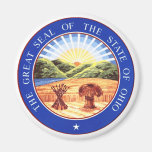 Ohio State Seal Refrigerator Magnet