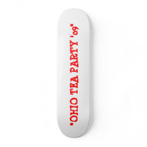 "OHIO TEA PARTY '09" skateboards by JJJingle "OHIO TEA PARTY '09" skateboards