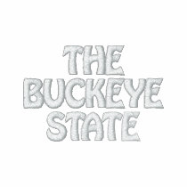 OHIO THE BUCKEYE STATE embroidered shirts by mcpressure OHIO THE BUCKEYE STATE embroidered shirts