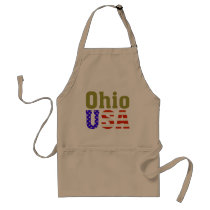 Ohio USA! aprons by All50States Ohio USA! aprons
