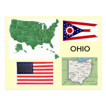 Ohio, USA Postcard