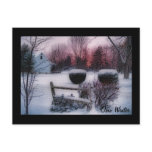 Ohio Winter postcard