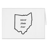 Ohio Worst State Ever cards