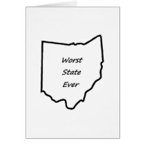 Ohio Worst State Ever Cards