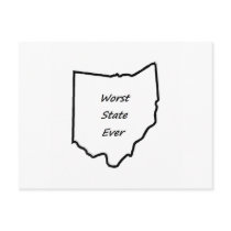 Ohio Worst State Ever Postcards