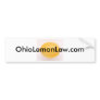 OhioLemonLaw.com Bumper Sticker