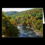 Ohiopyle River in Fall Card (Blank Inside)