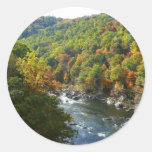 Ohiopyle River in Fall Sticker