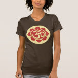 ohm lotus symbol t shirt