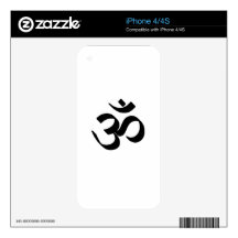 Ohm Symbol Decals For iPhone 4