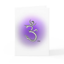 Ohm Symbol Greeting Card