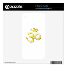 Ohm Symbol Skins For iPhone 4