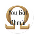 Ohmed stickers