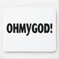OHMYGOD mousepad