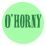 O'Horny Irish Stickers