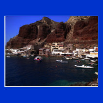 Oia Santorini Greece postcards