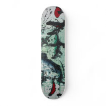 Oil and Blood Custom Skate Board