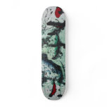 Oil and Blood Custom Skate Board
