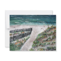 oil beach painting art print seascape invitations by dereklovessheila oil beach painting art print seascape invitations