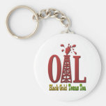 Oil, Black Gold, Texas Tea Keychain