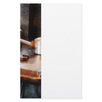 Oil Can and Wrench Custom Stationery