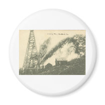 Oil Derek Refrigerator Magnet