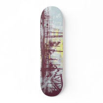 oil field deck custom skateboard