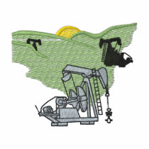Oil Field embroidered shirts by ZazzleEmbroidery Oil Field embroidered shirts