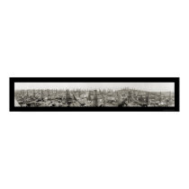 Oil Field Long Beach Photo 1923 posters