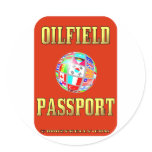 Oil Field Passport ,Oil Field Sticker,Oil