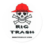 Oil Field Rig Trash, Oil Field Sticker