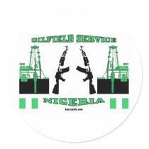 Oil Field Service Nigeria, Oil Patch Sticker by boozykelly Oil Field Service Nigeria, Oil Patch Sticker