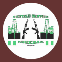 Oil Field Service Nigeria, Oil Patch Sticker by boozykelly Oil Field Service Nigeria, Oil Patch Sticker