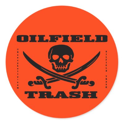 Hard  Stickers on Oil Field Trash Hard Hat Decal Oilman Oil Gas Rig Stickers From Zazzle