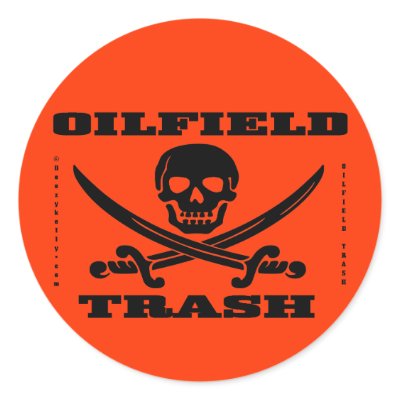 Hard  Stickers on Oil Field Trash Hard Hat Decal Oilman Oil Gas Rig Stickers From Zazzle