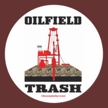 Oil Field Trash,Oil Field Sticker,Oil